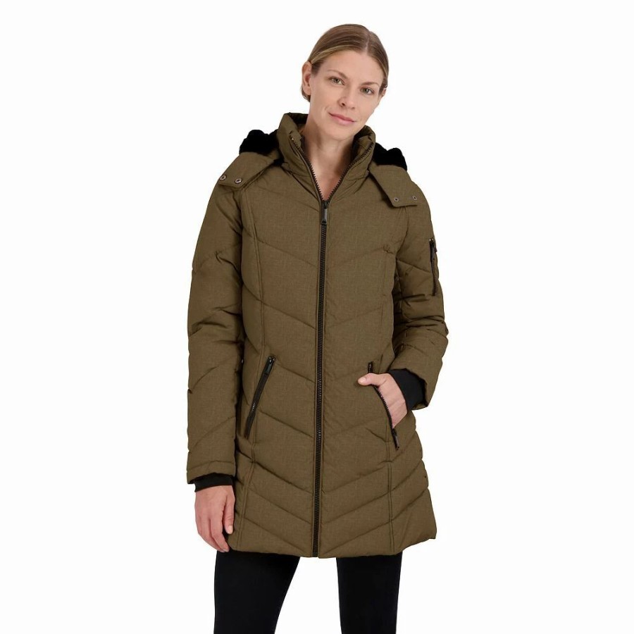 Clothing * | Plus Size Halitech Hooded Heavyweight Parka