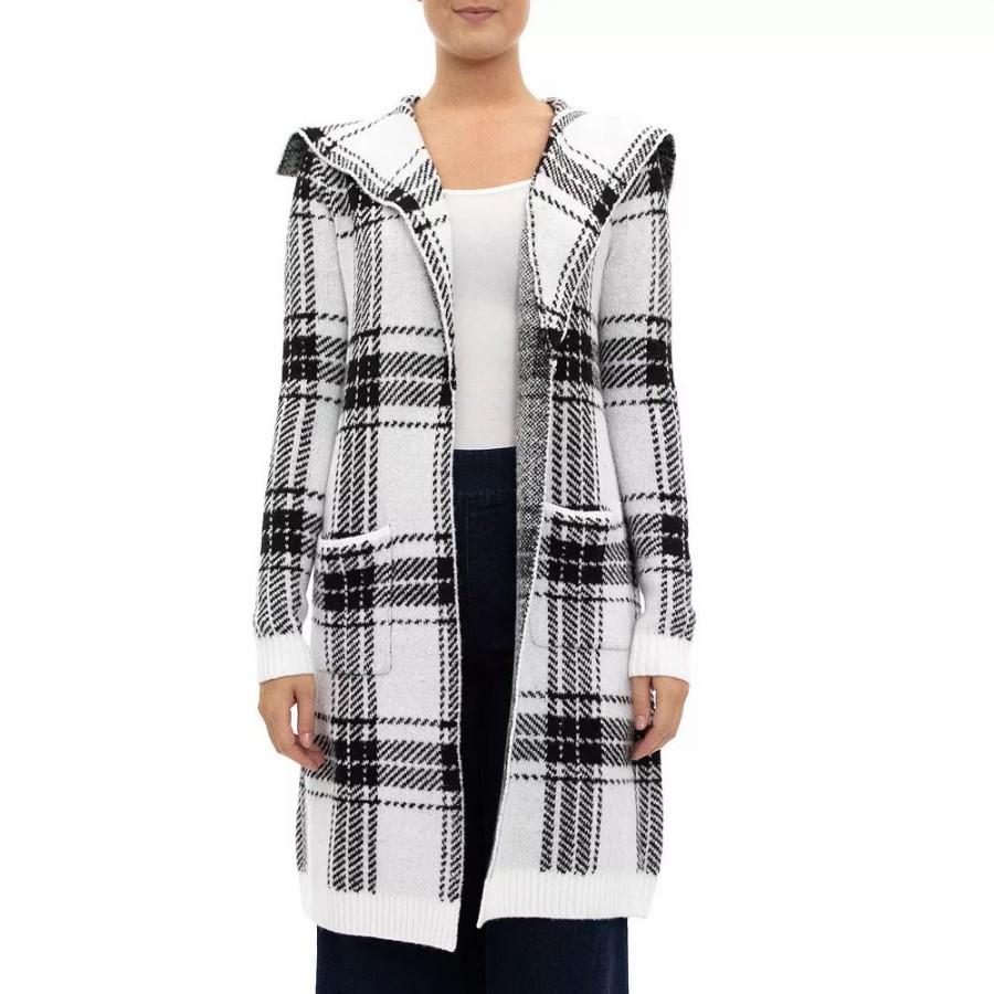 Clothing * | Women'S Nina Leonard Oversized Shawl Cardigan