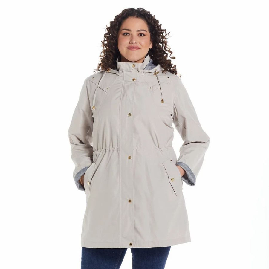 Clothing * | Women'S Weathercast Hooded Anorak Jacket