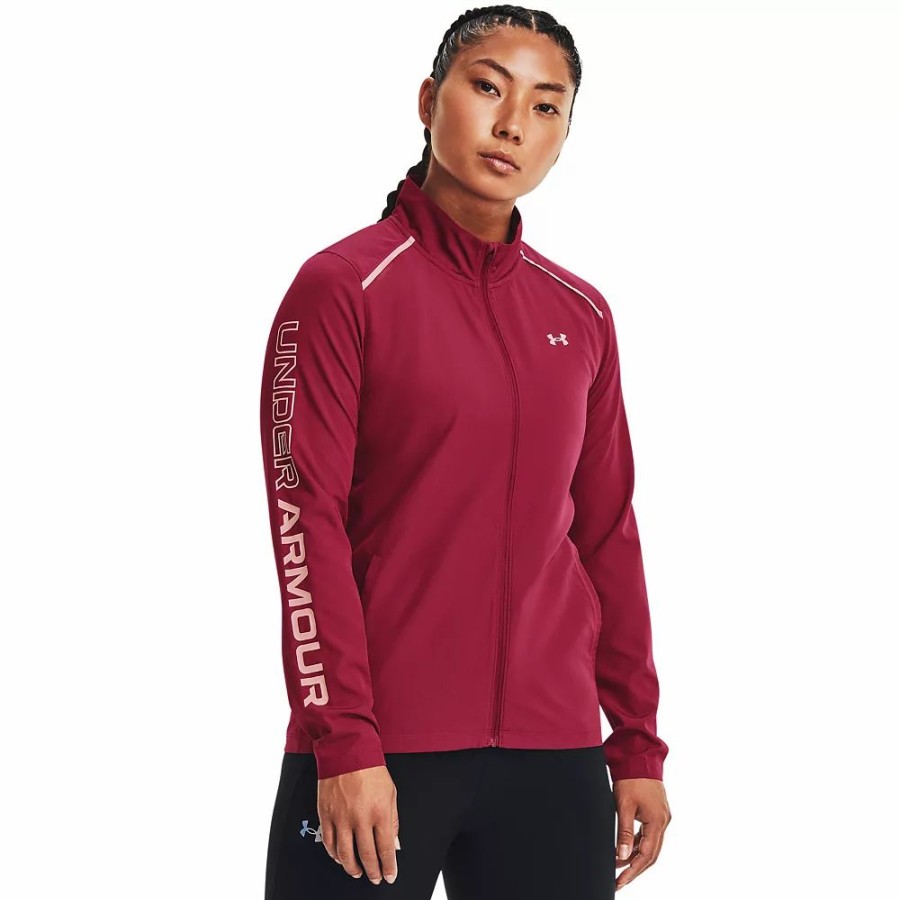 Clothing * | Women'S Under Armour Outrun The Rain Ii Water-Resistant Track Jacket