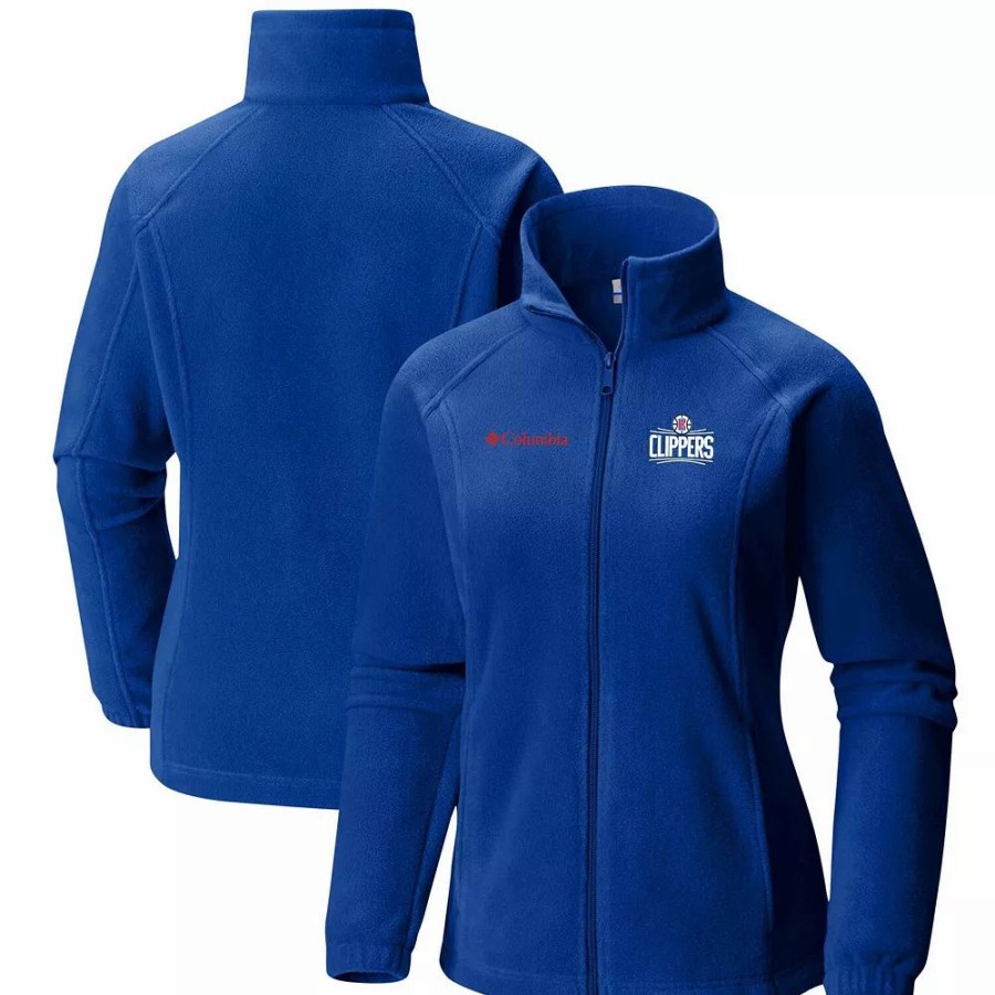 Clothing * | Women'S Columbia Royal La Clippers Benton Springs Full-Zip Jacket