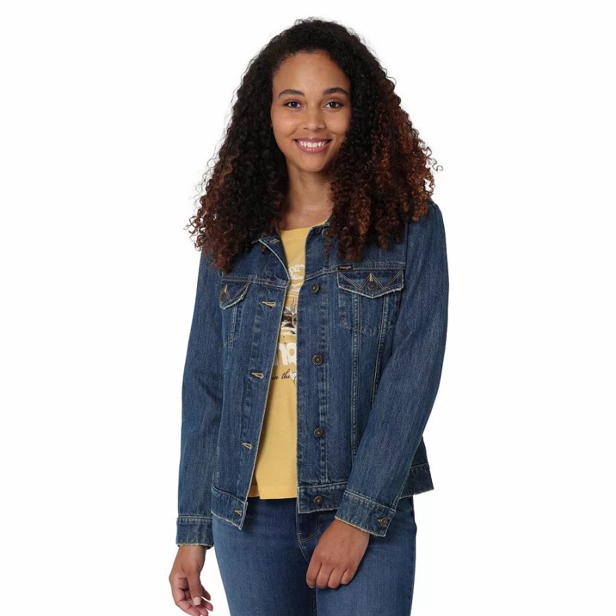 Clothing * | Women'S Wrangler Memory Maker Denim Jacket