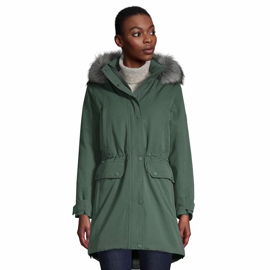 Clothing * | Women'S Lands' End Expedition Down Waterproof Winter Parka