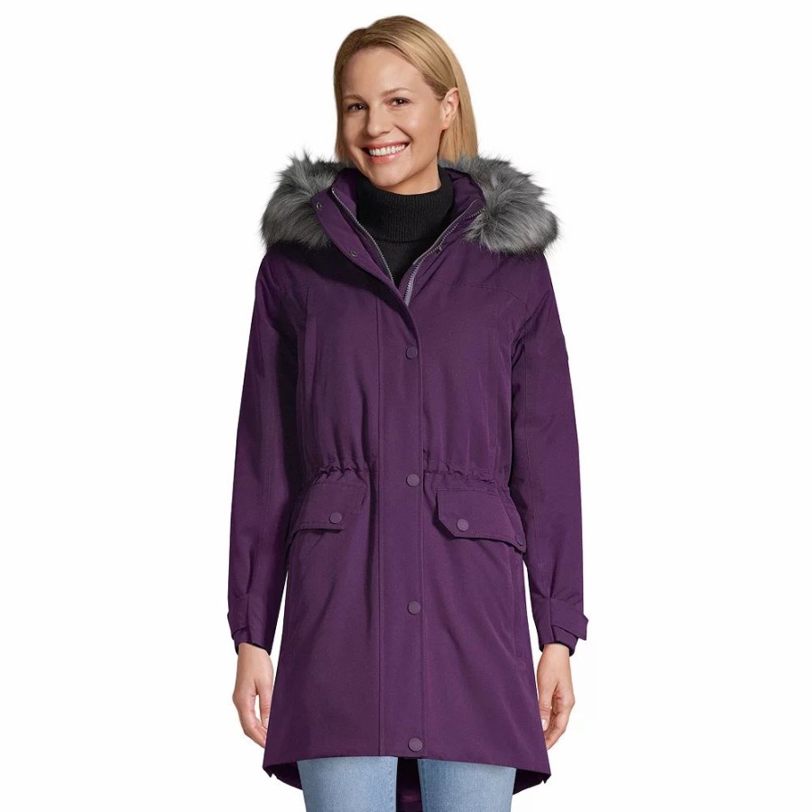 Clothing * | Women'S Lands' End Expedition Down Waterproof Winter Parka