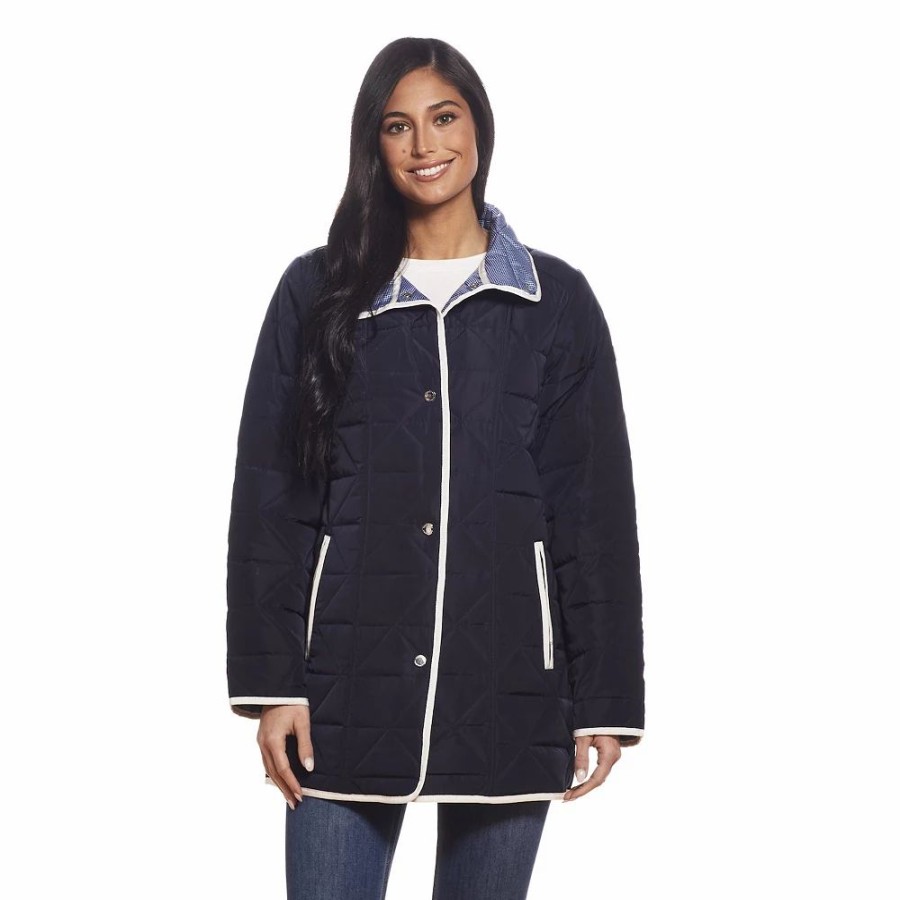 Clothing * | Women'S Gallery Quilted Walker Coat