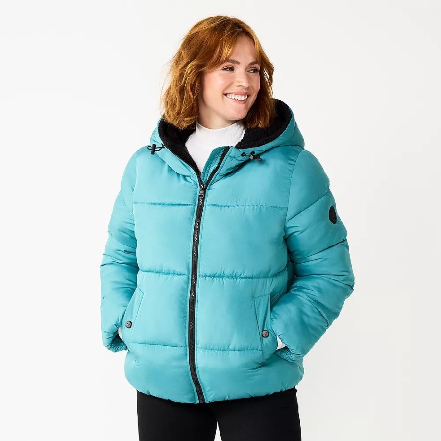 Clothing * | Juniors' Madden Girl Short Puffer Jacket