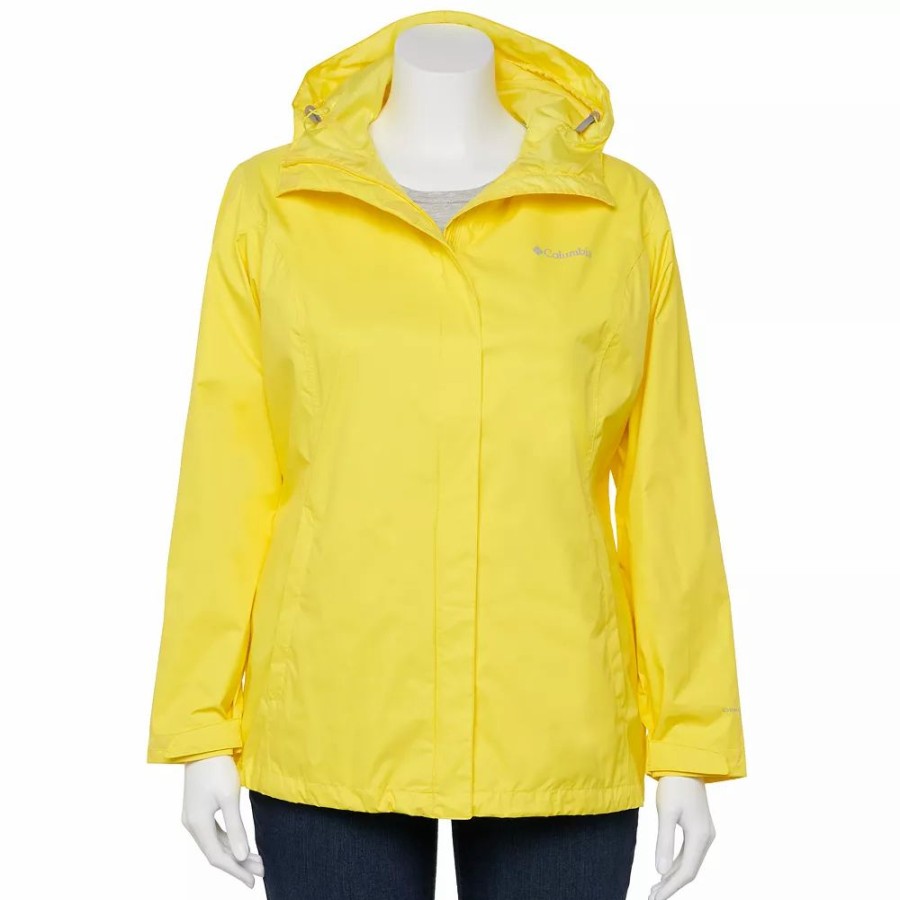 Clothing * | Plus Size Columbia Arcadia Ii Hooded Packable Jacket