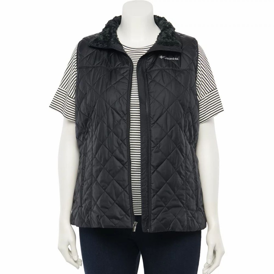 Clothing * | Plus Size Columbia Copper Crest Quilted Vest