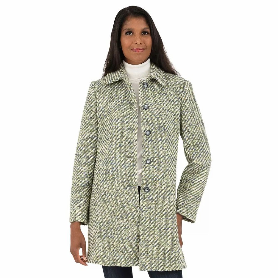 Clothing * | Women'S Fleet Street Wool-Blend Boucle Coat