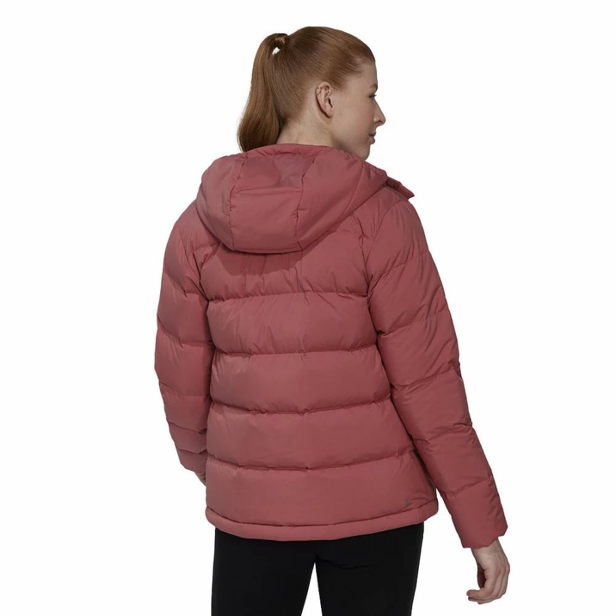 Clothing * | Women'S Adidas Helionic Outdoor Hooded Down Jacket