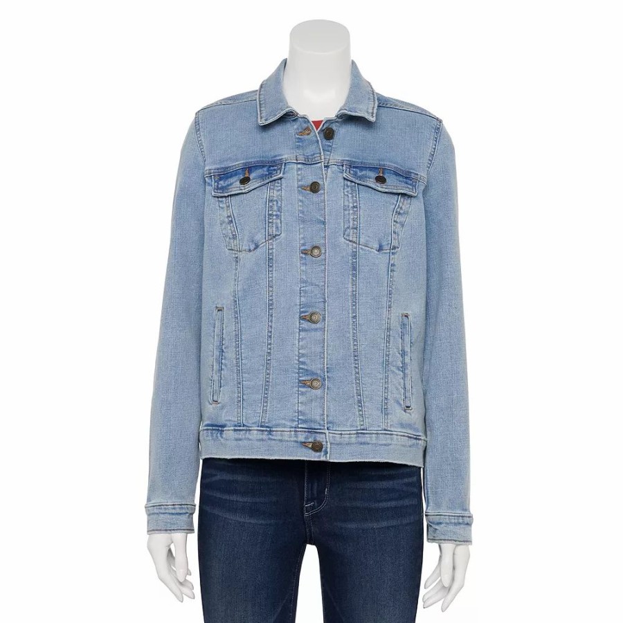 Clothing * | Petite Sonoma Goods For Life Jean Jacket