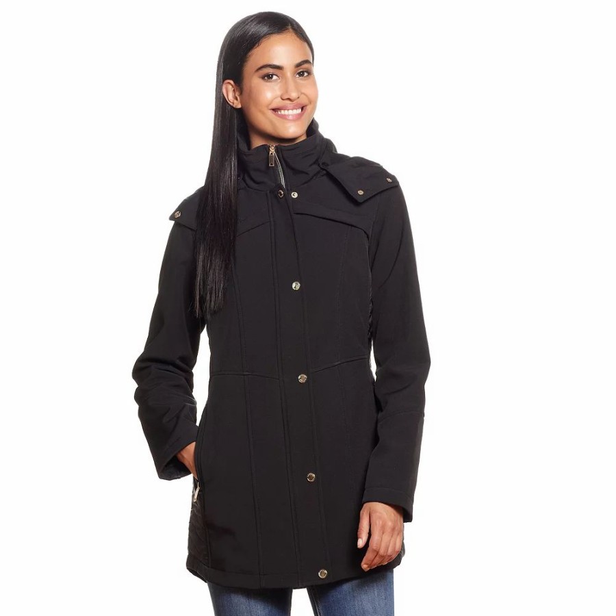 Clothing * | Women'S Gallery Hooded Soft-Shell Jacket