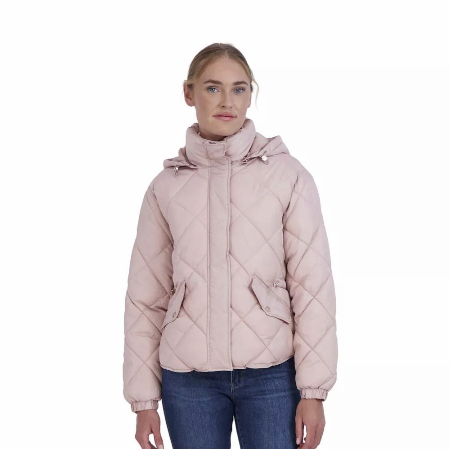 Clothing * | Juniors' Sebby Quilted Puffer Jacket