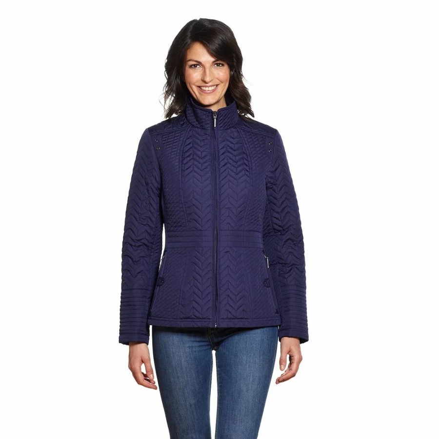 Clothing * | Women'S Weathercast Quilted Side-Stretch Jacket