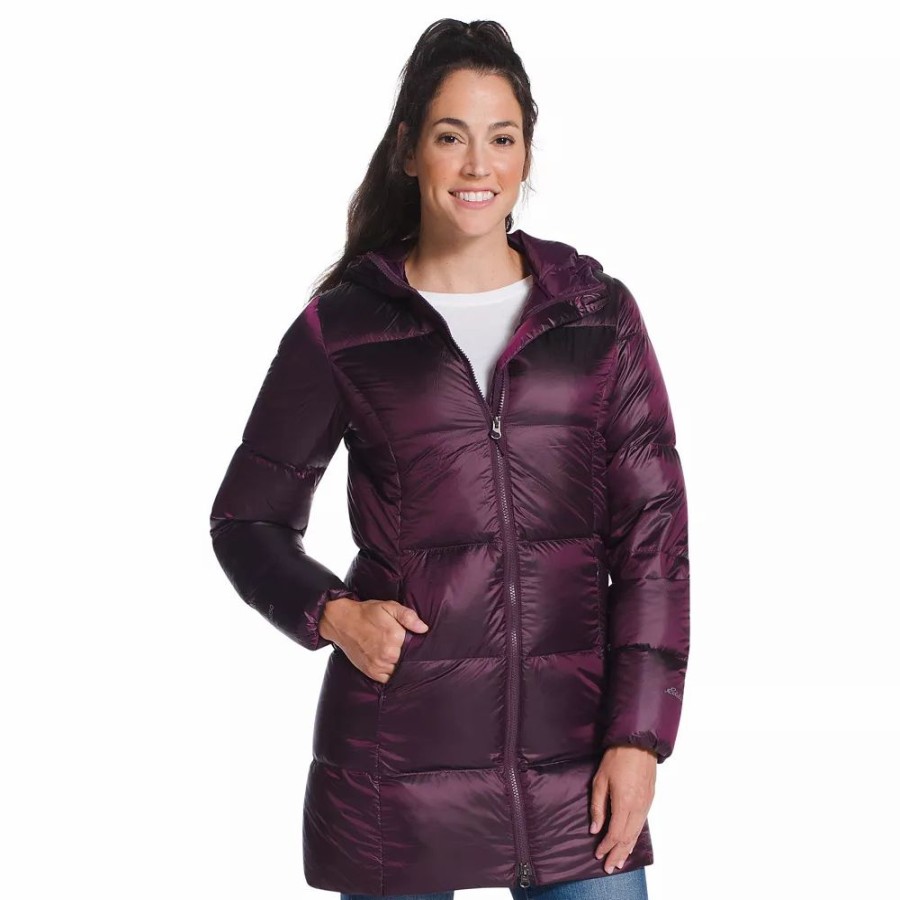 Clothing * | Women'S Eddie Bauer Luna Peak Hooded Down Puffer Parka