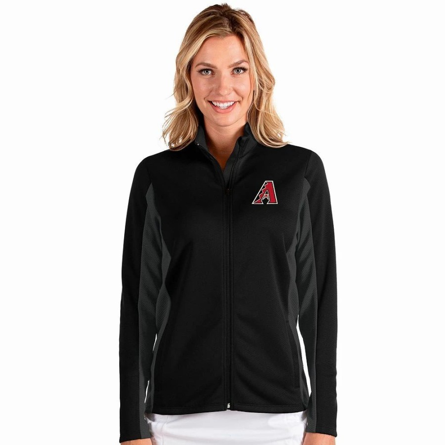 Clothing * | Women'S Arizona Diamondbacks Passage Full Zip Jacket