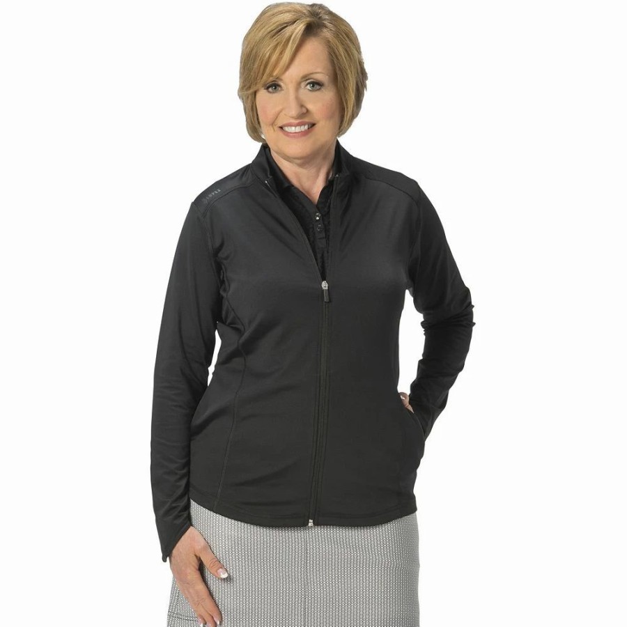 Clothing * | Women'S Nancy Lopez Jazzy Long Sleeve Golf Jacket